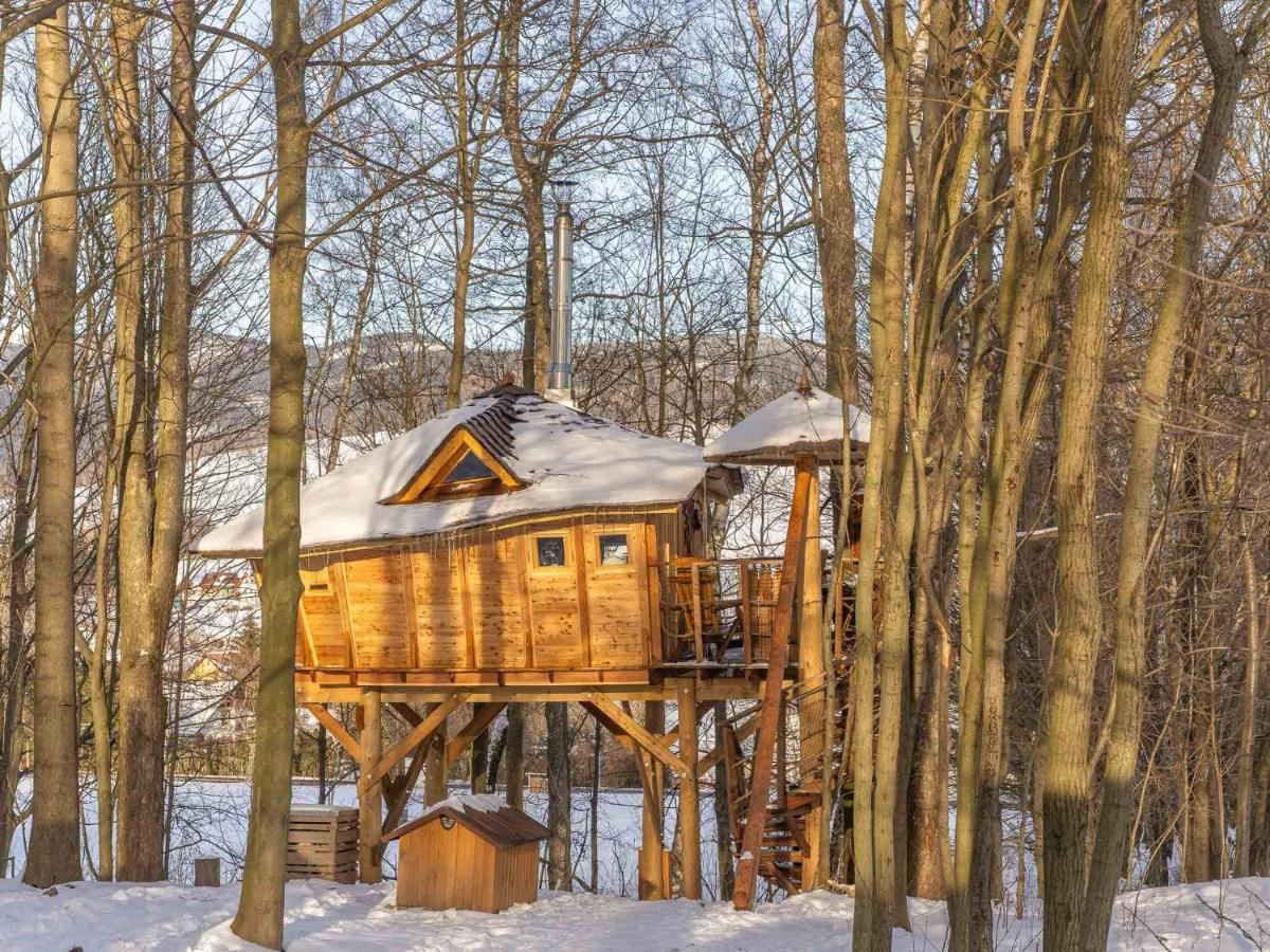 Готель Treehous Sneznik S Wellness Долні-Морава Екстер'єр фото