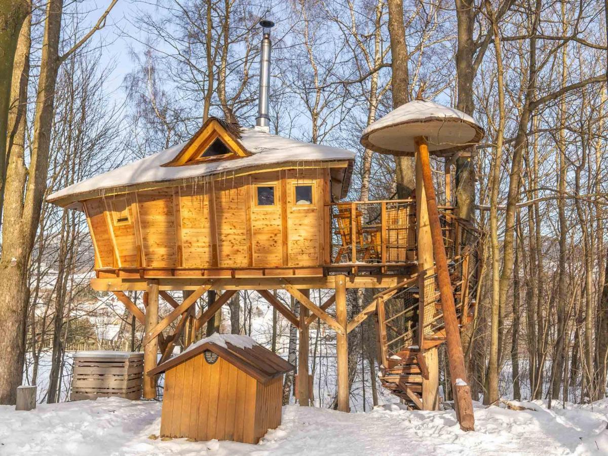 Готель Treehous Sneznik S Wellness Долні-Морава Екстер'єр фото