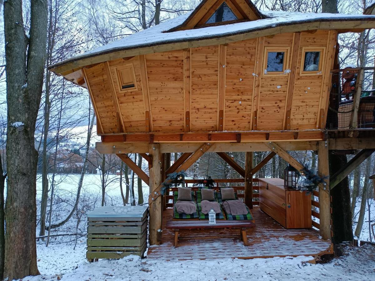 Готель Treehous Sneznik S Wellness Долні-Морава Екстер'єр фото